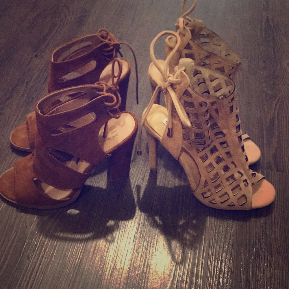 Gorgeous suede style shoe bundle!